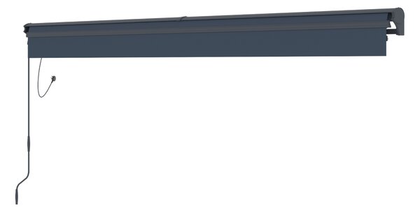 Elektrická markíza BestBerg BBSU-E395CG / 395 × 300 cm / sivá