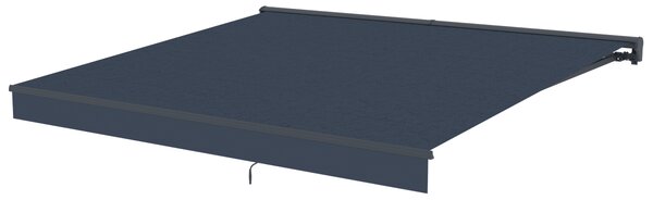 Elektrická markíza BestBerg BBSU-E350CG / 350 × 300 cm / sivá