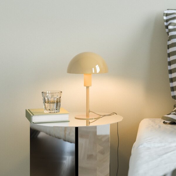 Stolové Lampa Nordlux, Ellen Mini, Žltá, Obývacia izba, Kov, Škandinávsky