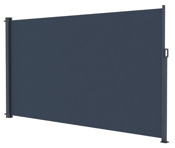 Zaťahovacia markíza/bočná zástena BestBerg BBSU-S350CG / 180 × 350 cm / sivá
