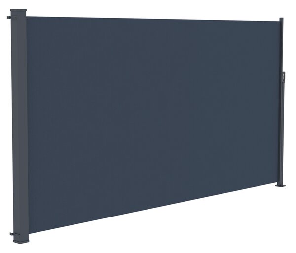Zaťahovacia markíza/bočná zástena BestBerg BBSU-S350CG / 180 × 350 cm / sivá