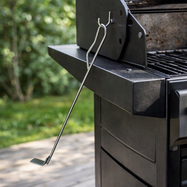 Pohrabáč na popol BestBerg BBBQ-10AS / 46 cm / nerez