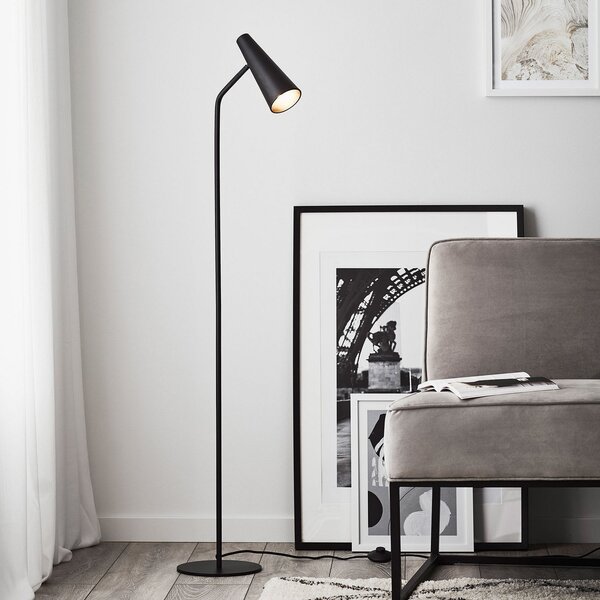 Stojacie Lampa Markslöjd, Peak, Čierna, Obývacia izba, Kov, Moderný
