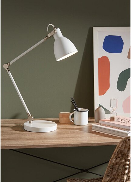 Stolové Lampa Markslöjd, Biela, Pracovňa, Kov
