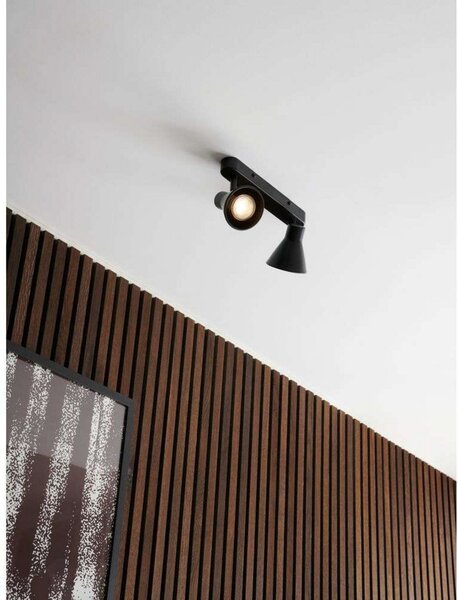 Stropné Lampa Nordlux, Čierna, Kov