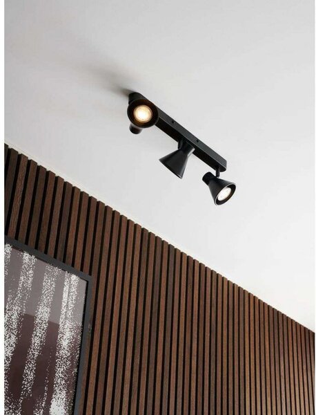Stropné Lampa Nordlux, Čierna, Kov
