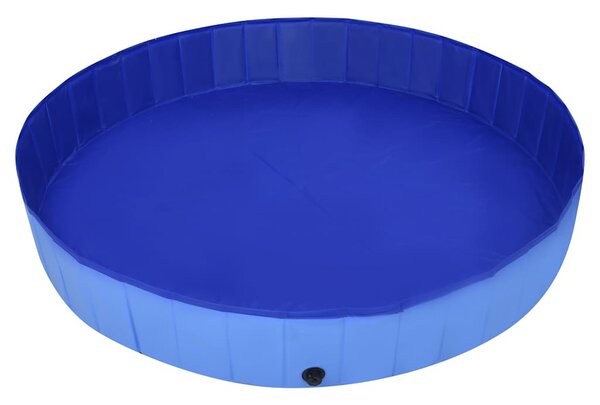 BestBerg Skladací bazén pre psov 92603 / 300 × 40 cm / modrá
