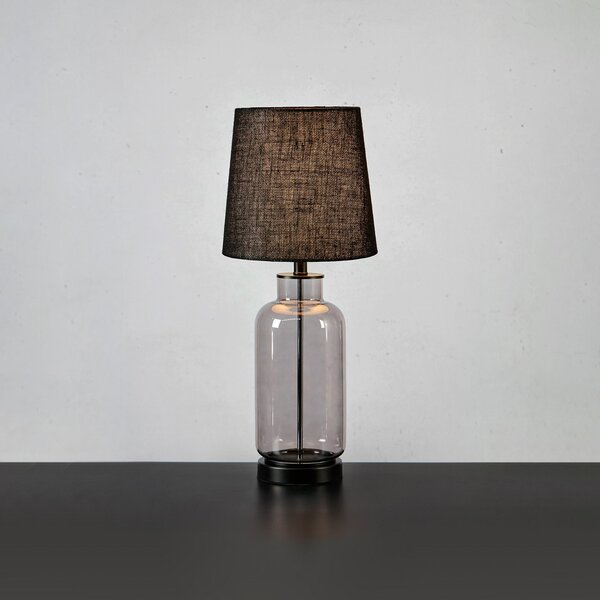 Stolové Lampa Markslöjd, Costero, Čierna, Obývacia izba, Sklo