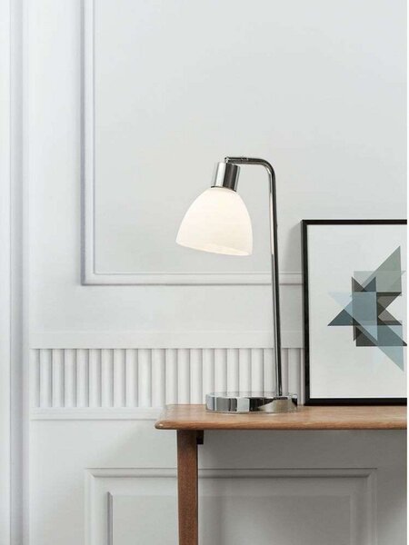 Stolové Lampa Nordlux, Metalická, Obývacia izba, Sklo