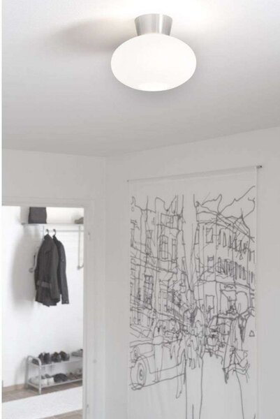 Stropné Lampa Belid, stmievateľné, Biela, Obývacia izba, Sklo