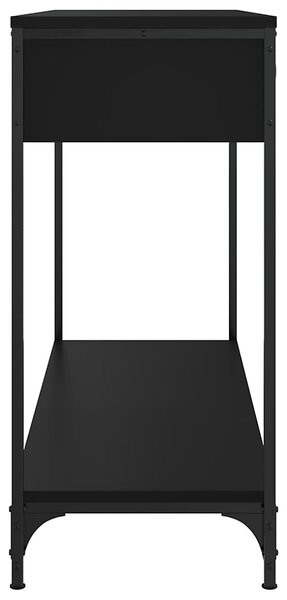 Konzolový stolík BestBerg 834170 / 100 x 34,5 x 75 cm / čierna