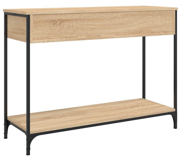 Konzolový stolík BestBerg 834171 / 100 x 34,5 x 75 cm / dub sonoma