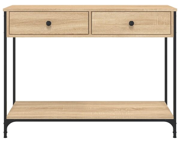 Konzolový stolík BestBerg 834171 / 100 x 34,5 x 75 cm / dub sonoma
