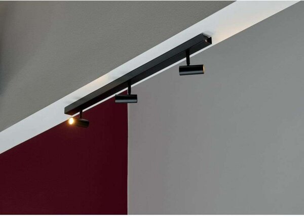 Stropné Lampa Nordlux, stmievateľné, Čierna, Obývacia izba, Kov