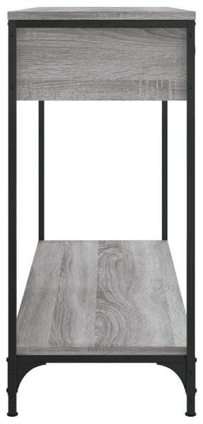 Konzolový stolík BestBerg 834173 / 100 x 34,5 x 75 cm / sivý dub sonoma