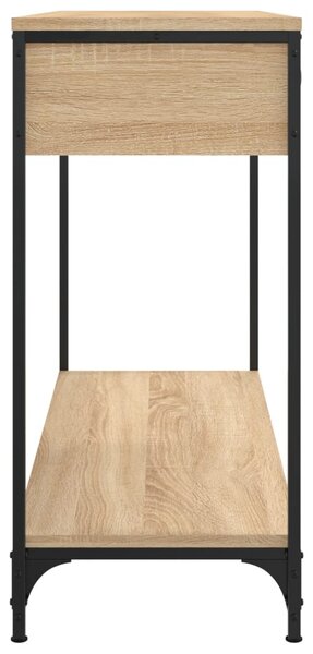 Konzolový stolík BestBerg 834171 / 100 x 34,5 x 75 cm / dub sonoma
