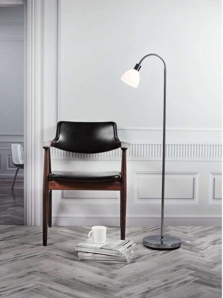 Stojacie Lampa Nordlux, Metalická, Obývacia izba, Sklo