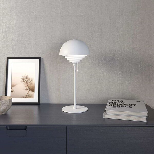 Stolové Lampa Herstal, Biela, Obývacia izba, Kov