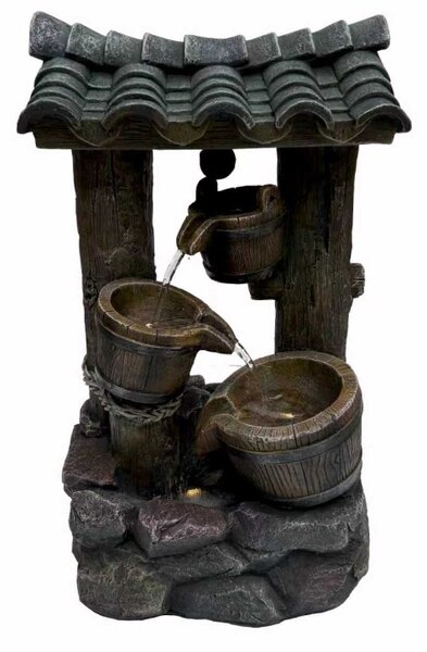 Záhradná fontána BestBerg EF-30 / polyresin / 34 x 24 x 57 cm