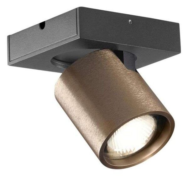 Stropné Lampa LIGHT-POINT, stmievateľné, Bronzová / Stará Mosadz, Obývacia izba, Hliník