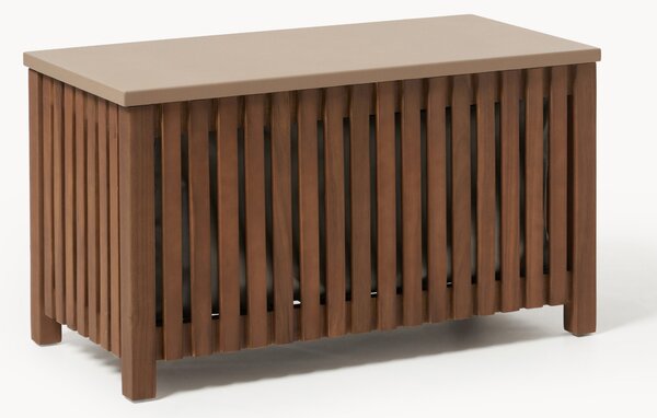 Úložná truhlica z akáciového dreva's vložkou Arkin, Š 80 cm