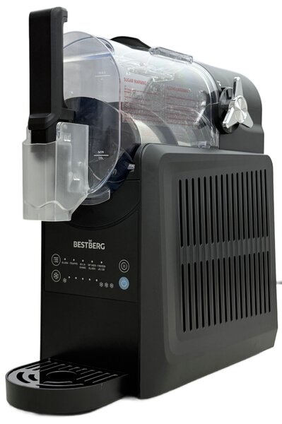 Výrobník ľadovej triešte BestBerg BBSM-1001 / 170 W / 2,6 l / čierna