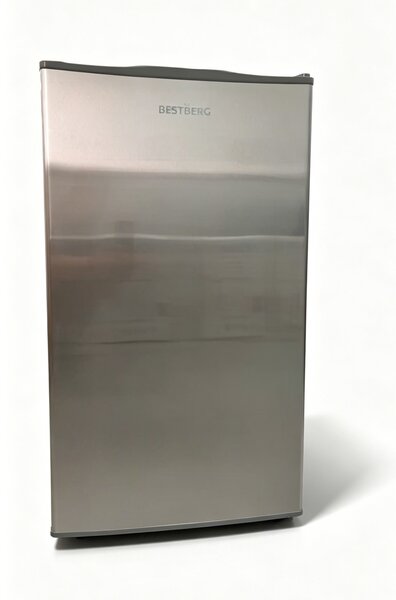 Chladnička BestBerg BBFR-95XS / 84 l / LED osvetlenie / strieborná