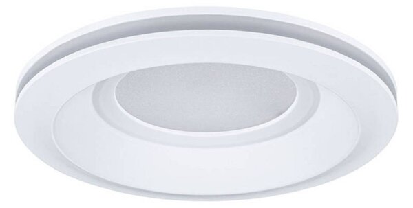 Paulmann Zapustené LED svietidlo Sormus, biele, Ø 10 cm, IP65, 3 ks, Biela / opálová, Kúpeľňa, Plast, Moderný, Zapustené okrúhle