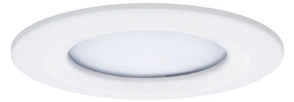 Paulmann LED zapúšťací reflektor Nova Coin Smart biely RGBW, sada 3 ks, 7,8 cm, Biela / opálová, Obývacia izba / jedáleň, Hliník, Moderný, Zapustené okrúhle