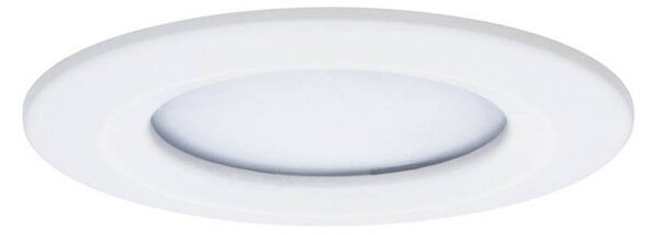Paulmann LED zapustený bodový svietidlo Nova Coin Smart biele sada 3 ks,, Biela / opálová, Obývacia izba / jedáleň, Hliník, Moderný, Zapustené okrúhle