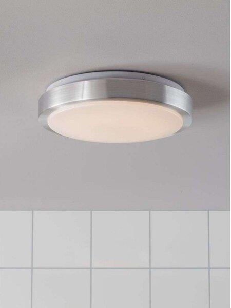 Moon LED Stropné Lampa Ø28cm Alu/White