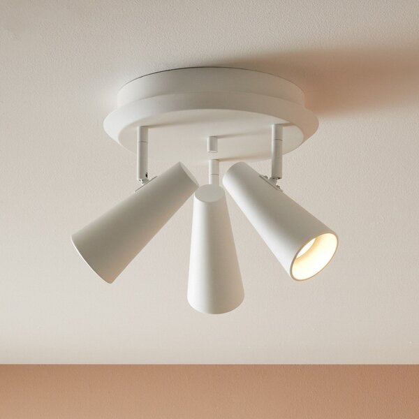 Stropné Lampa Markslöjd, Crest, stmievateľné, Biela, Obývacia izba, Kov, Moderný
