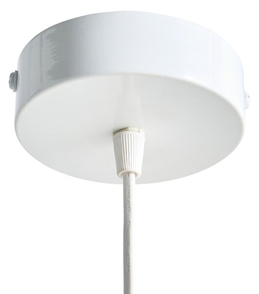 Závesná lampa béžová textilné tienidlo osvetlenie moderný štýl obývacia izba jedáleň