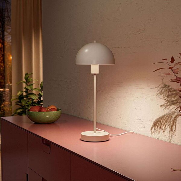 Stolové Lampa Herstal, Sivá, Obývacia izba, Kov