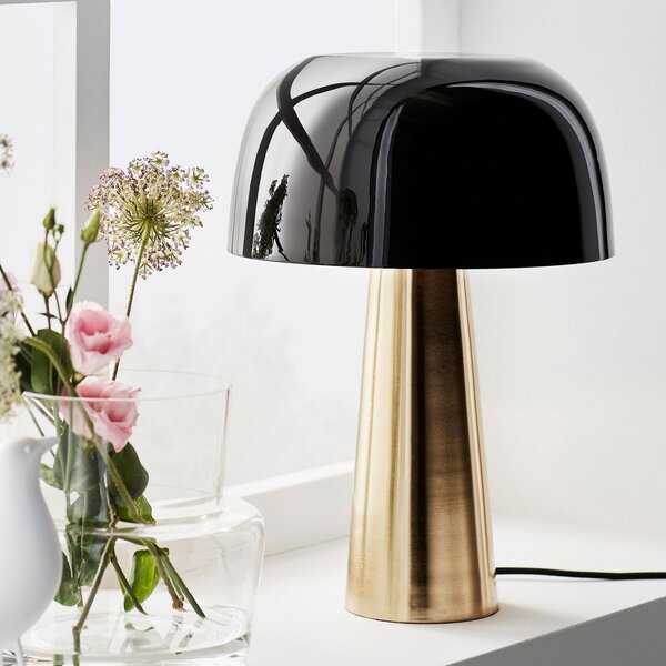 Stolové Lampa Markslöjd, Blanca, Zlatá / Mosadz, Obývacia izba, Kov, Dizajnový