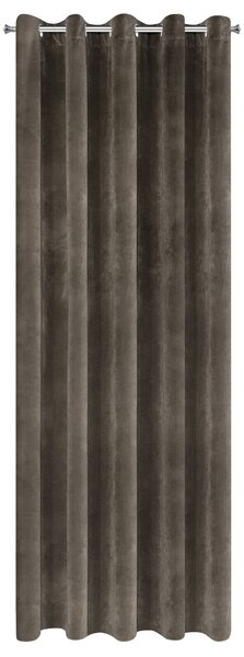 ZATEMŇOVACÍ ZÁVES NA KRÚŽKOCH VILLA 140X250 CM GRAFITOVÁ