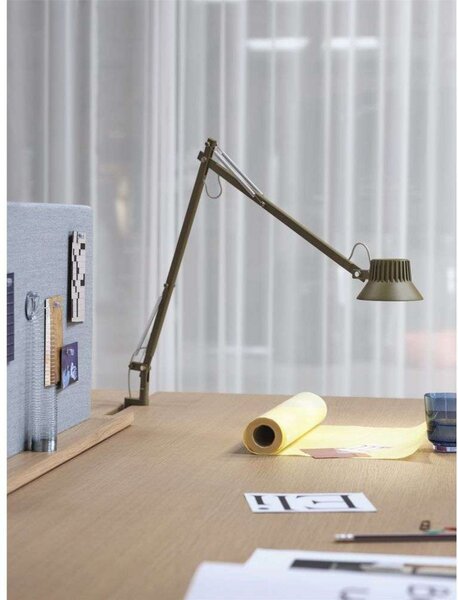 Stolové Lampa Muuto, Hnedá / Hrdzavá, Pracovňa, Hliník