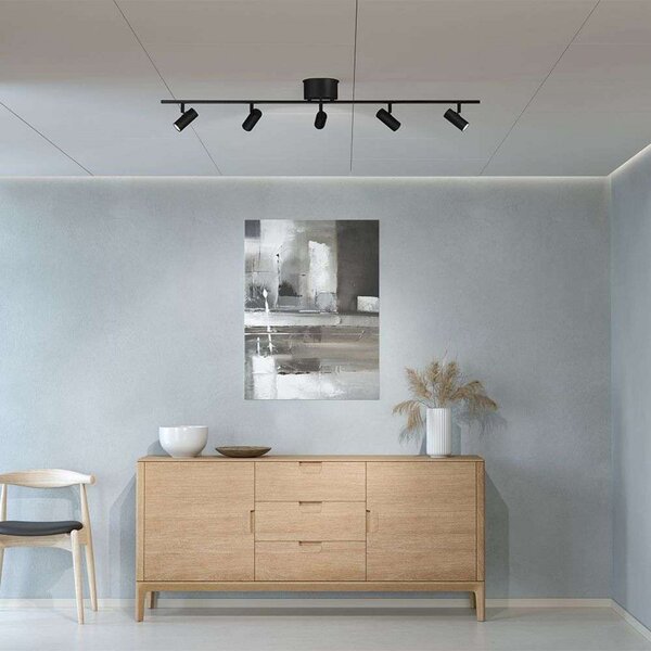 Cato 5 Stropné Lampa Matný Čierna/Matný Čierna - Belid