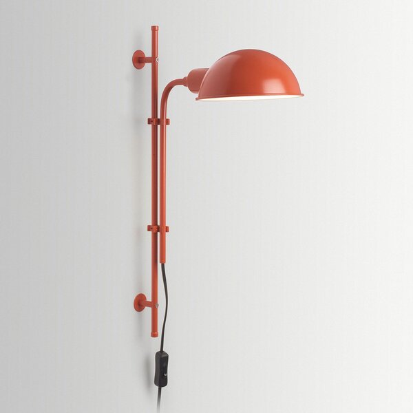Nástenné Svietidlo MARSET, Funiculí A, Oranžová, Obývacia izba, Kov, Dizajnový