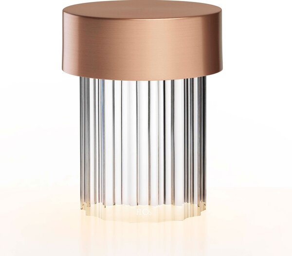 Stolové Lampa FLOS, Last Order, stmievateľné, Meď, Obývacia izba, Sklo, Dizajnový