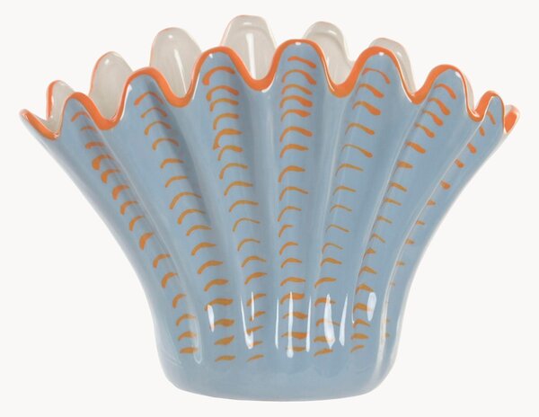 Kameninová váza Shell, V 21 cm
