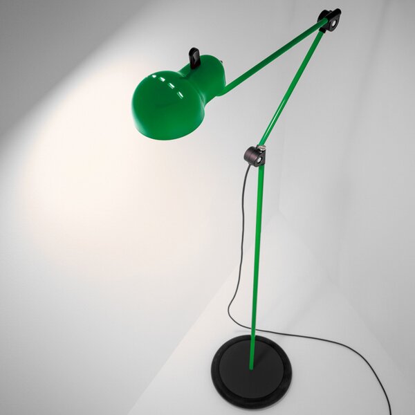 Stojacie Lampa Stilnovo, Topo, Zelená, Obývacia izba, Kov, Dizajnový