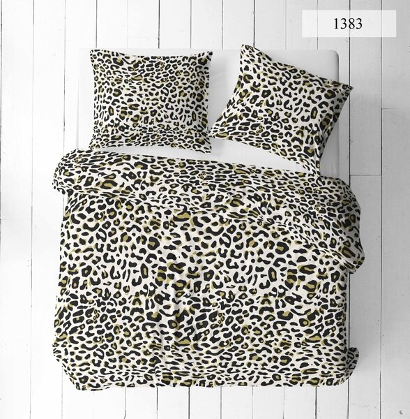 Bavlnená látka vzor leopard