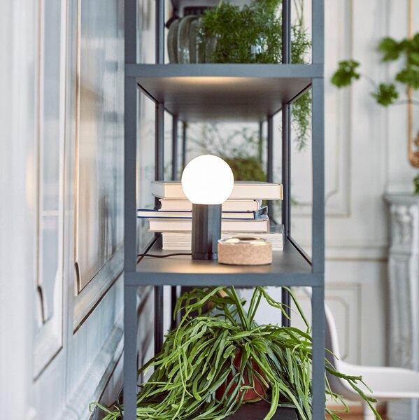 Stolová lampa Turn On, Aluminium – HAY
