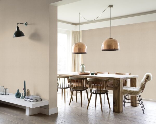 RASCH | Vliesová tapeta na stenu Florentine 484540 | 0,53 x 10,05 m | hnedá, béžová