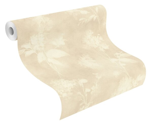 RASCH | Vliesová tapeta na stenu Florentine 481419 | 0,53 x 10,05 m | béžová, krémová