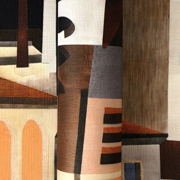 A.S. Création | Vliesová tapeta na stenu PintWalls 3 79187-1 | 0,53 x 10,05 m | krémová, béžová, hnedá, oranžová, čierna, červená