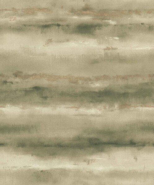 RASCH | Vliesová tapeta na stenu Florentine 481655 | 0,53 x 10,05 m | zelená, béžová