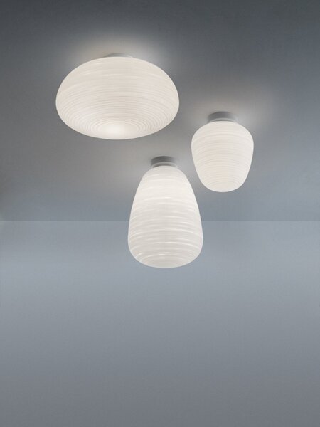 Stropné Lampa Foscarini, Biela, Sklo