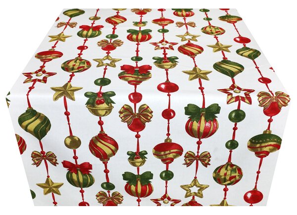 Vianočný behúň na stôl Vianočné ozdoby Farba Viacfarebná Rozmery 40x100 cm
